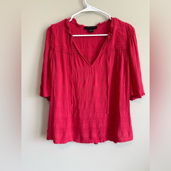 Sanctuary Raspberry Red Sweet Memory Top - Picture 2 of 9